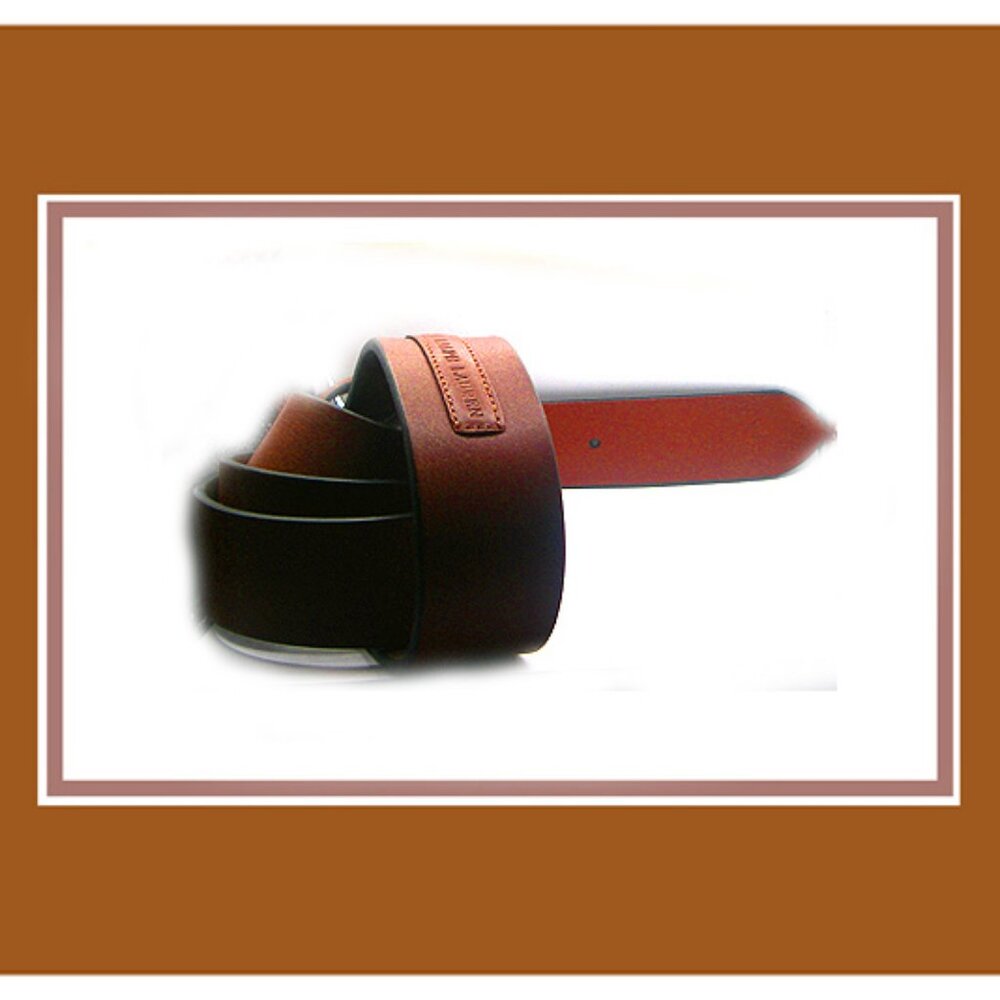 New Rare Unique Polo By Ralph Lauren Top Grade Genuine Leather Belt